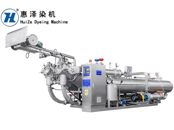 2026年03月19日无锡惠泽2台HZ658-2高温高压喷射染色机发货绍兴 梭织面料专用低浴比大容量印染设备落地案例